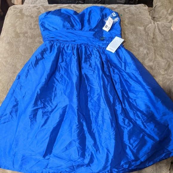 Eliza J Dresses Nwt Nordstroms Eliza J Size 4 Short Royal Blue Prom Gown Poshmark
